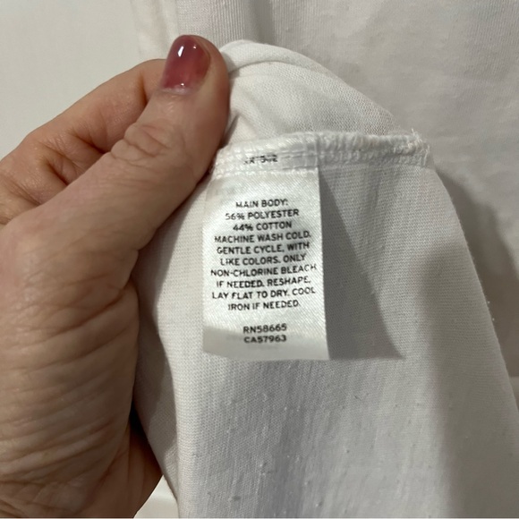 Treasure Bond white sleeveless dress size medium - Picture 5 of 8